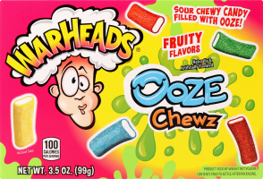 Цукерки Wareheads Ooze Chewz фруктові жувальні