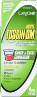 CareOne Adult Tussin DM Cough & Chest Congestion