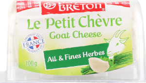 Сир Paysan Breton з часником та травами 45% коз/м