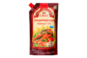 Майонез 75% Імператорський Королівський смак д/п 500г