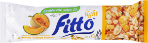 Батончик-мюсли глазированный Медовая дынька Fitto light м/у 25г