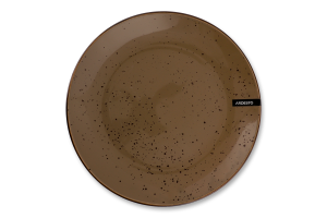 Тарілка обідня Emilia коричнева кераміка 27,5см Ardesтo
