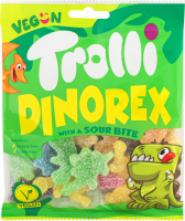 Мармелад жувальний зефірний Dino Rex Trolli м/у 100г