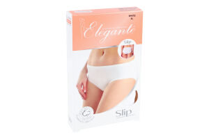 Труси жіночі Elegante 2014 slip white XL