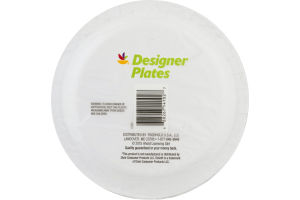 Ahold Designer Paper Plates - 95 CT