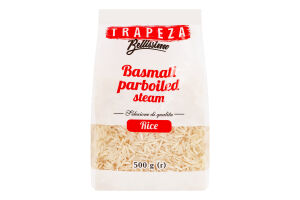 Басмати пропаренный Steam Trapeza м/у 500г