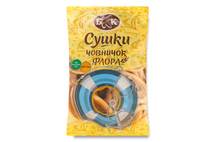 Сушки човничок Флора БКК м/у 300г