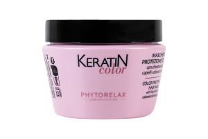 Маска для защиты цвета окрашенных волос Keratin color Phytorelax 250мл