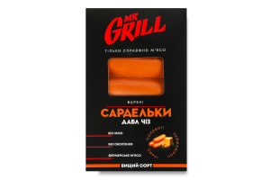 Сардельки вареные с сыром Дабл Чиз Mr.Grill в/с к/у 350г