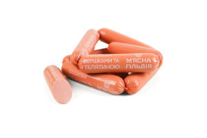 Сосиски З вершками та з телятиною М'ясна Гільдія в/с кг