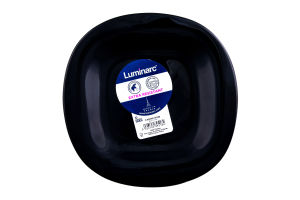 ТАРІЛКА ДЕС БЛЕК КАРІНА 19СМ КВАДР 1ШТ 24ШТ ЛЮМІНА