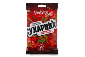 Сухарики ржано-пшеничные Томат спайси Jokers м/у 60г
