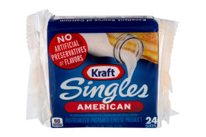 Kraft Singles American - 24 CT