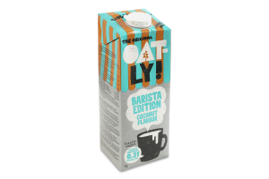 Напій вівсяний зі смаком кокосу Barista Edition Oatly! т/п 1л