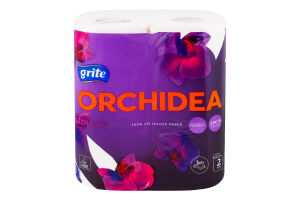 Рушники паперові Grite Orchidea Gold 2 рул
