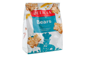 Пряники заварні Ведмедики Delicia м/у 0.24кг