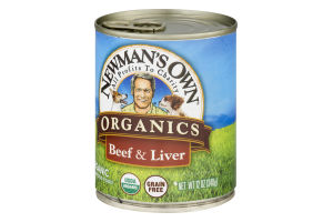 Newman's Own Organics Premium Dog Food Beef & Liver