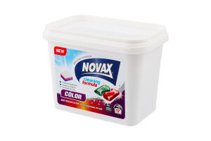 Капсули д/прання Колор 17*23,6г Новакс