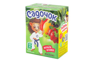 Cок с мякотью стерилизованный Мультивитамин Садочок т/п 200мл