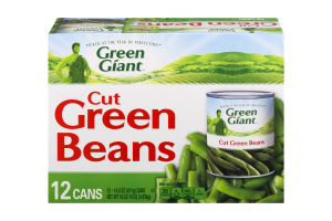Green Giant Cut Green Beans - 12 CT