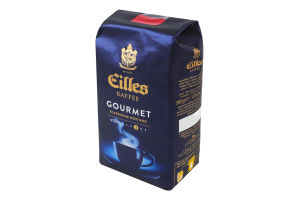 Кава натуральна смажена в зернах Gourmet Eilles м/у 500г