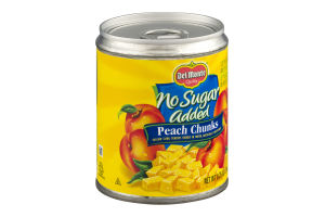 Del Monte No Sugar Added Peach Chunks