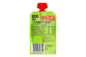 Пюре фруктовое для детей от 6мес гомогенизированное Манго Baby Bob Snail д/п 90г