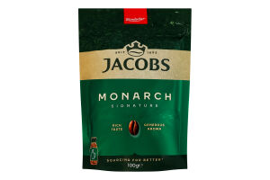Кава розчинна сублімована Monarch Jacobs д/п 100г
