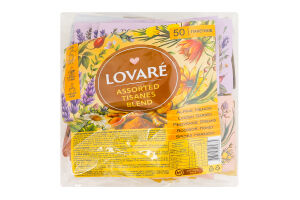 Бленд чая травяного Assorted Tisanes blend Lovare м/у 50шт