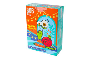 Набір продукції з іграшкою та стікером Різдвяний бокс Bob Snail к/у 140г