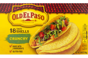 Old El Paso Taco Shells Crunchy - 18 CT