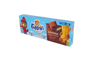 Пирожное бисквитное Шоколад Барні к/у 5х30г