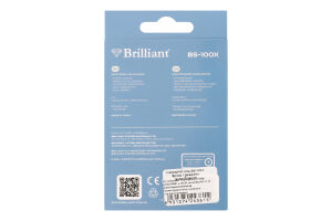 Калькулятор кишеньковий BS-100X 8розрядів 1джерело живлення Brilliant
