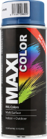 Емаль Maxi Color аерозол. універсальна 400мл арт.RAL5010 т.-блак