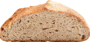 Хлеб подовый бездрожжевой с отрубями