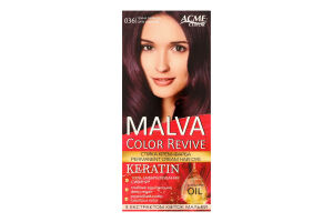 Крем-фарба для волосся стійка Color Revive №036 Malva 1шт