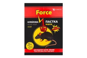 Пастка для гризунів клейова мала Force 1шт