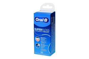 Нитка зубна Супер флосс Oral-B 50шт
