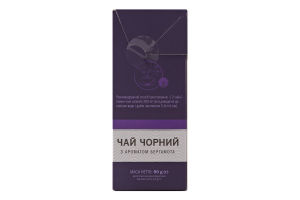 Чай черный байховый листовой с ароматом бергамота Earl grey Belforto к/у 90г