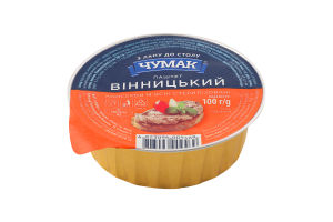Паштет Вінницький 100г Чумак