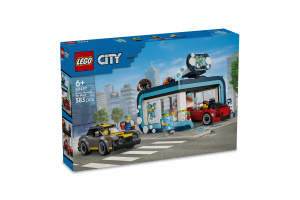 Конструктор для дітей від 6років №60497 Drive-through car wash City Lego 583ел