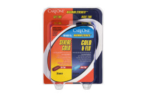CareOne Severe Cold Day Time, Cold & Flu Night Time Maximum Strength - 2 PK