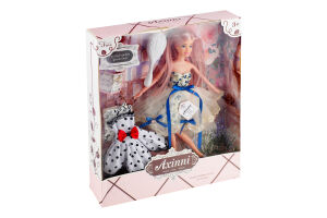 Кукла для детей от 3лет №900286 Красавица с 2 платьями Axinni 1шт