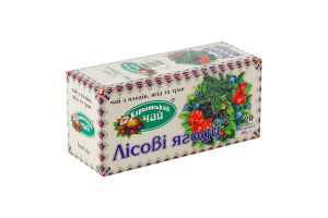 Чай из плодов, ягод и трав Лесные ягоды Карпатський чай к/у 20шт