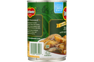 Del Monte Zucchini With Italian Style Tomato Sauce