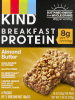 KIND Breakfast Protein Bar Almond Butter - 4 CT