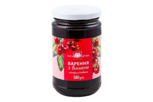 Варення з вишень стерилізоване Euro Group в/с с/б 380г