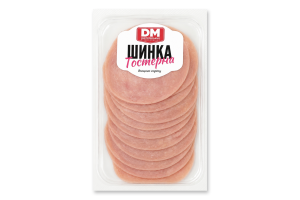 Шинка варена нарізка Тостерна Дніпровський м'ясокомбінат 1с кг
