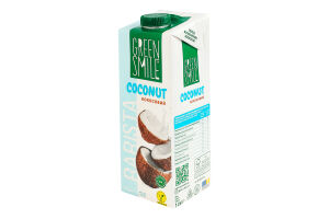 Напиток рисово-кокосовый ультрапастеризованный обогащенный кальцием Barista Green Smile т/п 1л