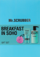 Набор подарочный Breakfast in Soho Mr.Scrubber 3шт